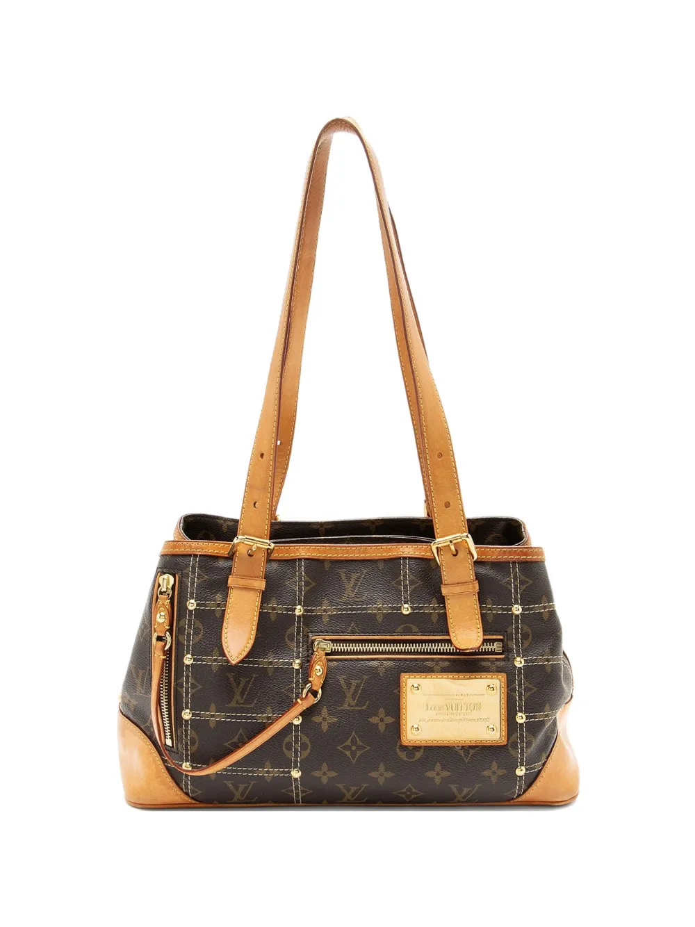Louis Vuitton Pre-Owned 2007 Riveting Monogram tote bag - Marrone