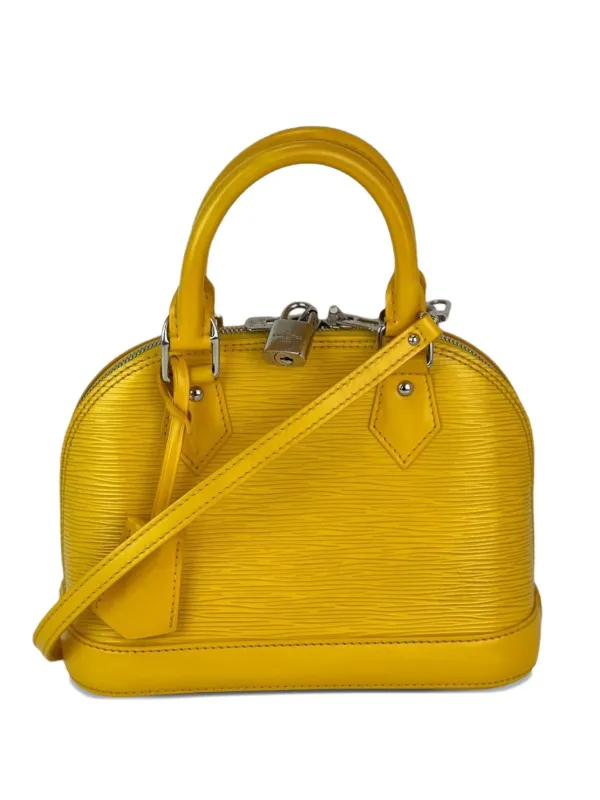 Louis Vuitton Pre-Owned BB アルマ エピ ハンドバッグ | イエロー 