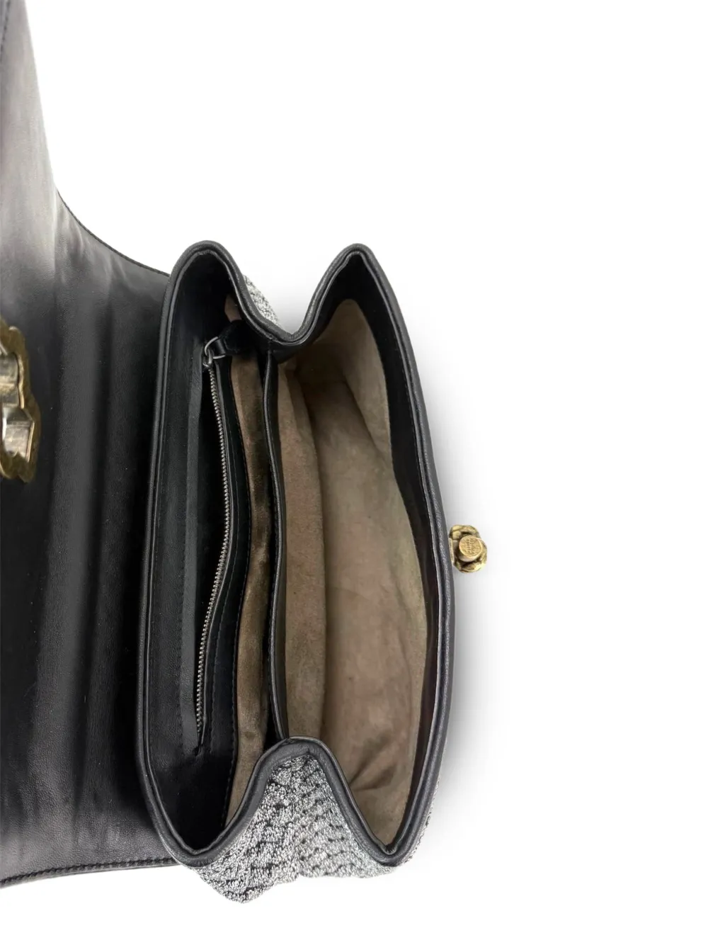 Olimpia Metallic Shoulder Bag