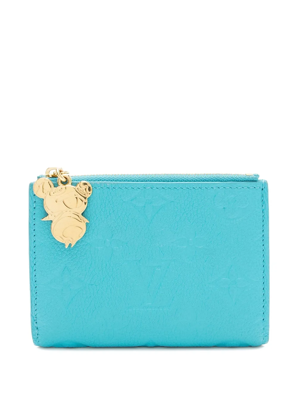 Louis Vuitton Pre-Owned x Murakami Monogram Empreinte leather wallet - Blu