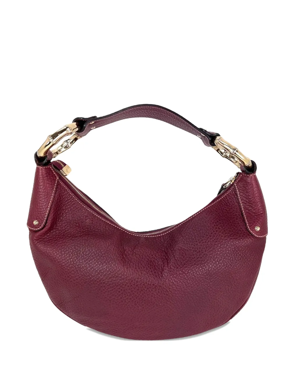 Gucci Pre-Owned half-moon shoulder bag - Rosso