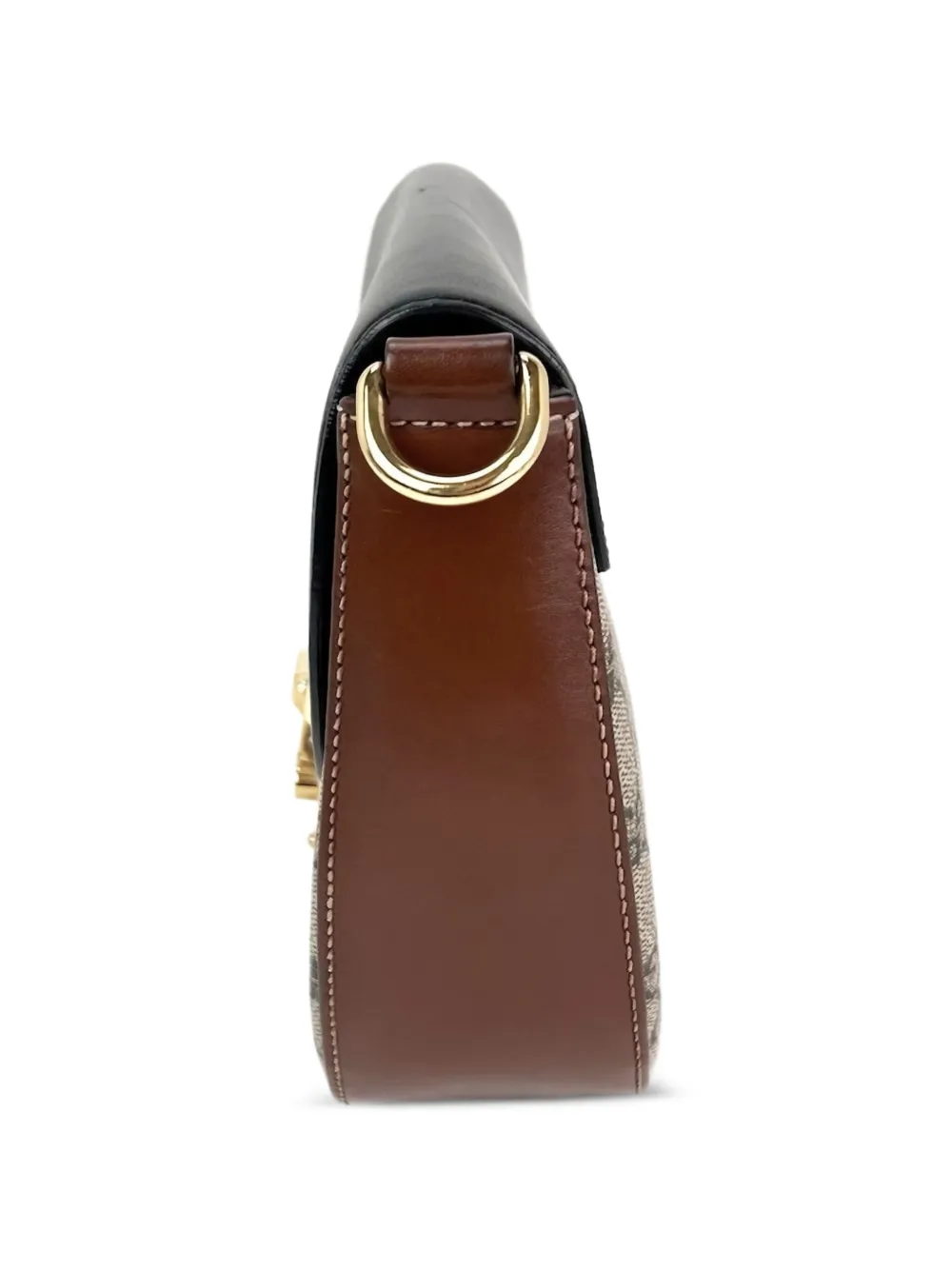  Gucci Pre-owned Gg Supreme Padlock Shoulder Bag - Neutrals 