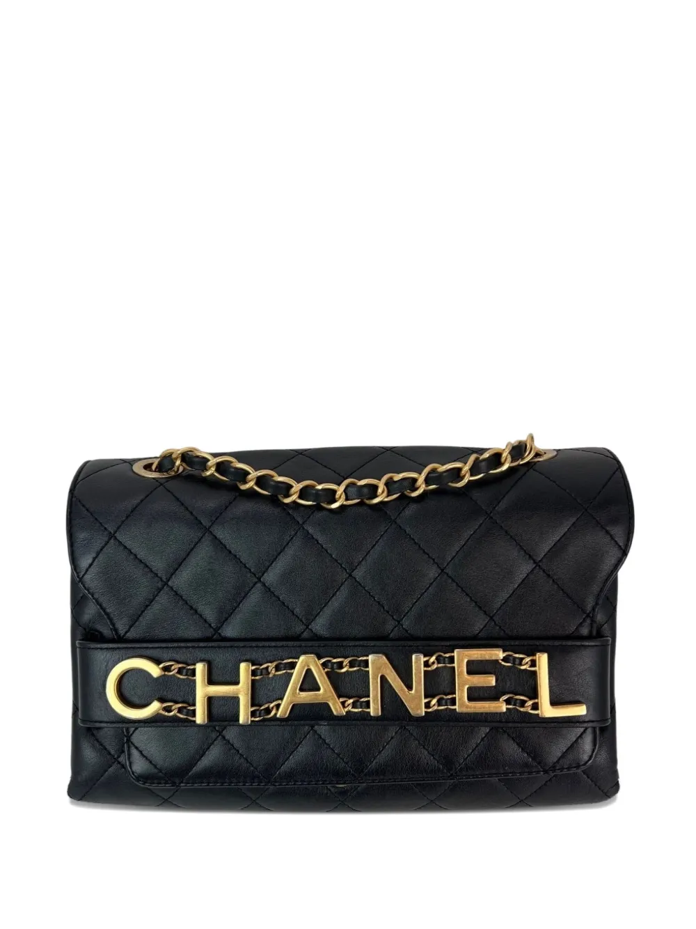 CHANEL Pre-Owned quilted chain flap shoulder bag - Nero
