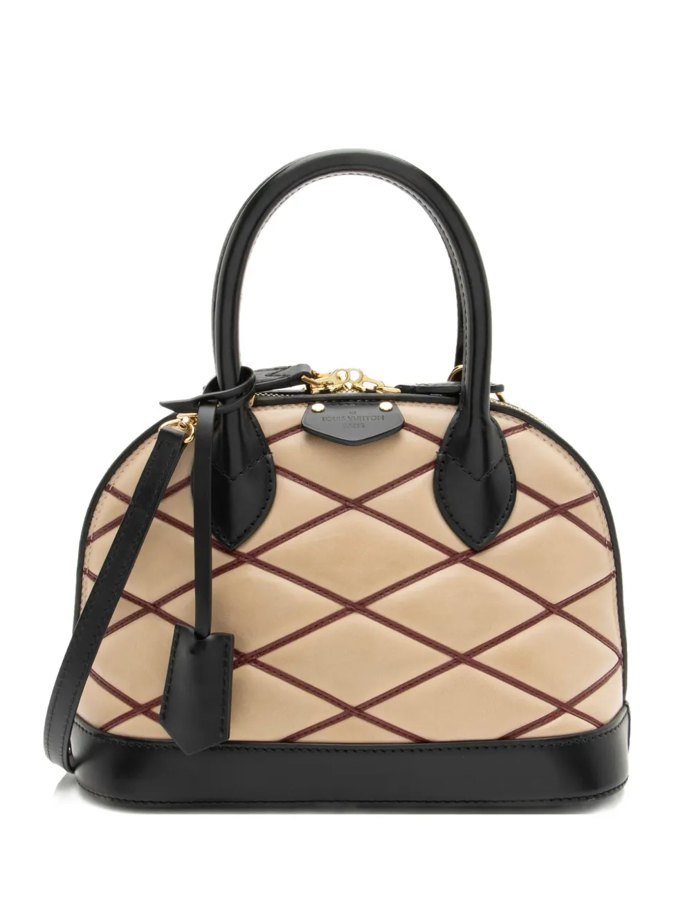 Louis Vuitton Pre-Owned BB Malletage Alma leather tote bag - Toni neutri