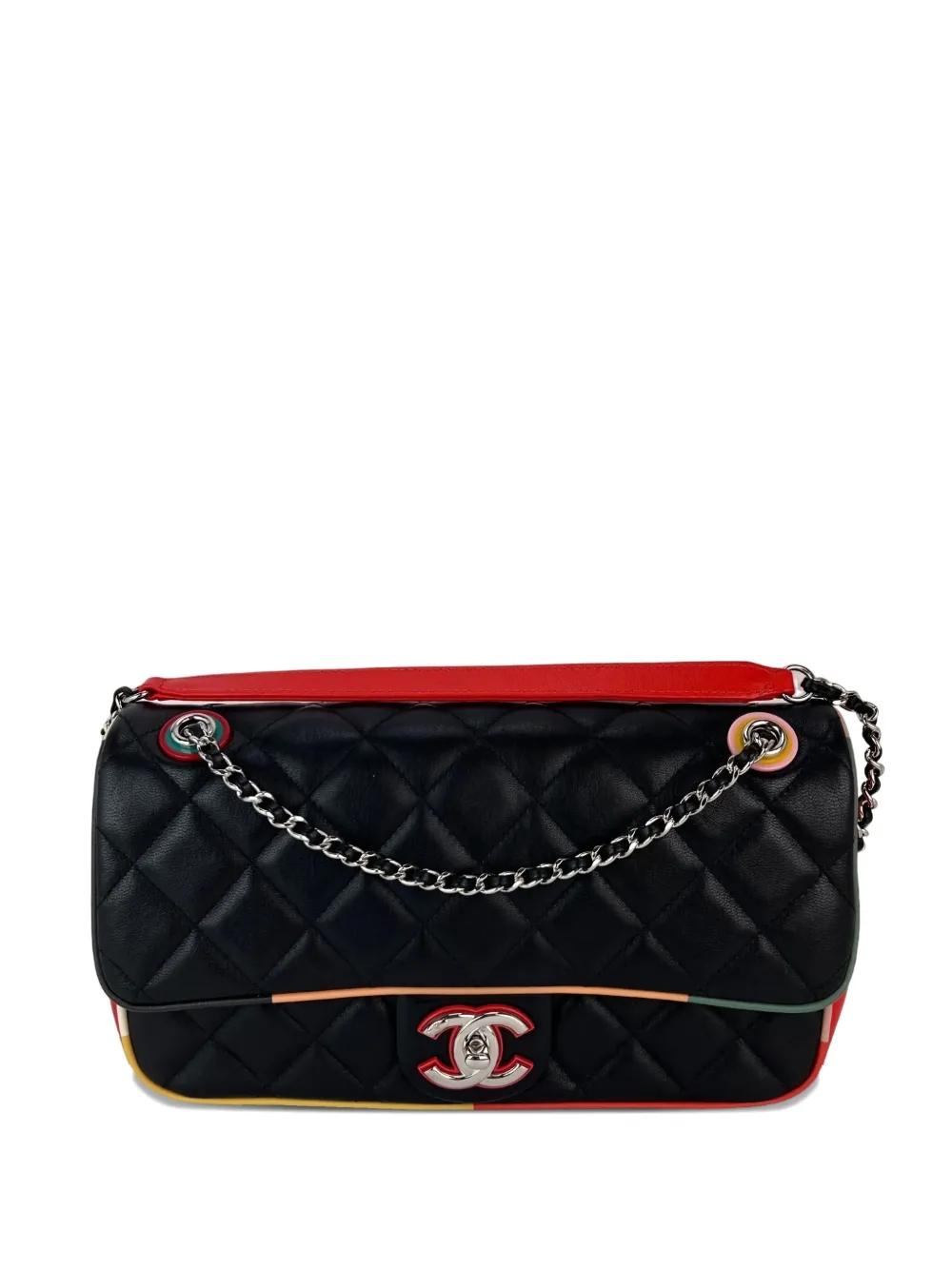 CHANEL Pre-Owned quilted leather bag - Nero