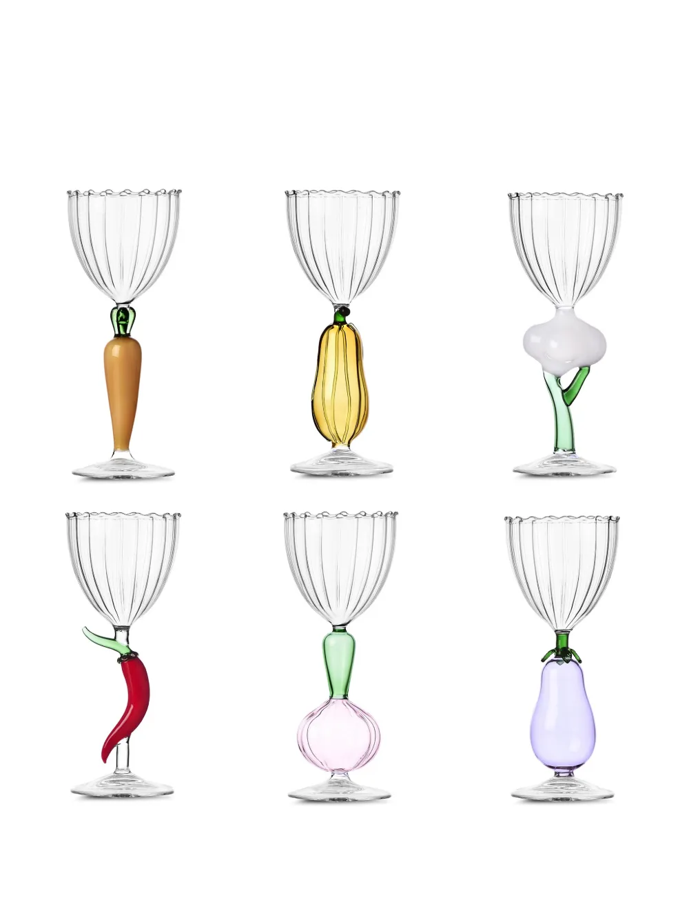 Ichendorf Milano Spring Onion glasses (pack of 6) - Bianco