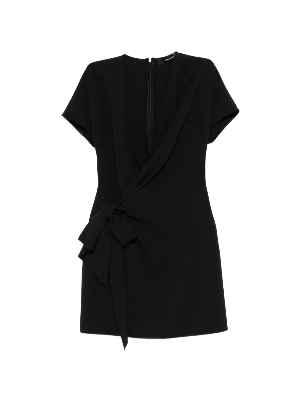 Federica Tosi knot-detail dress - Nero