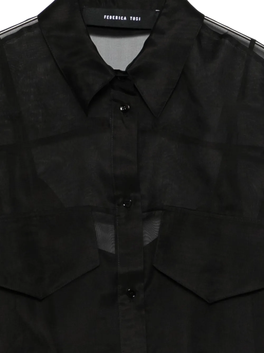  Federica Tosi Button-fastening Shirt - Black 