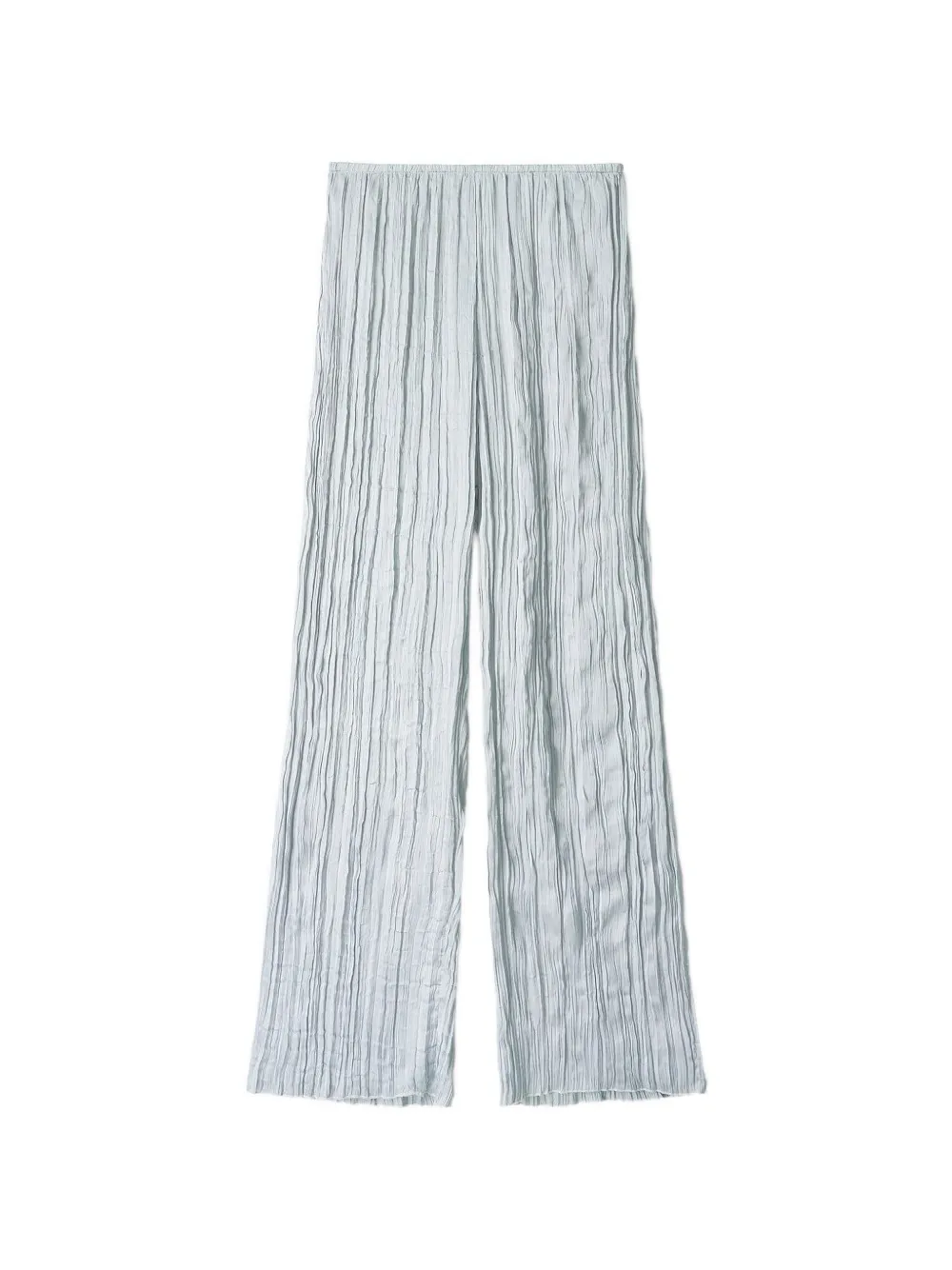 STAUD Nami pleated trousers - Argento