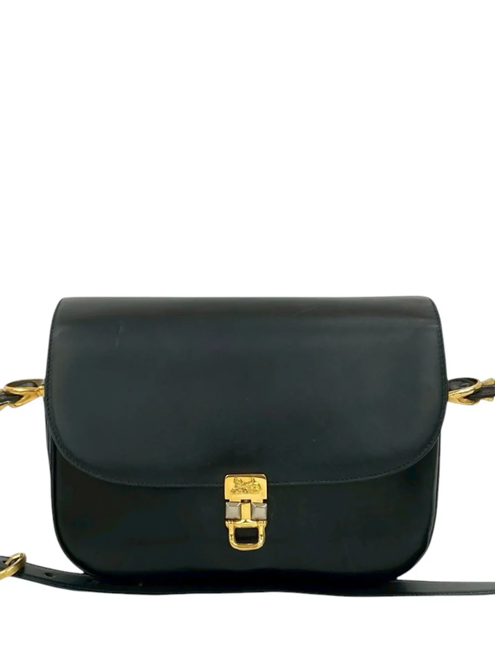 Celine Pre-Owned Borsa a tracolla Horse Carriage in pelle 2000-2010 - Nero