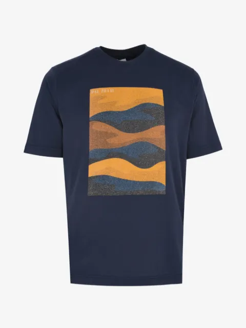 Pal Zileri playera con motivo gráfico