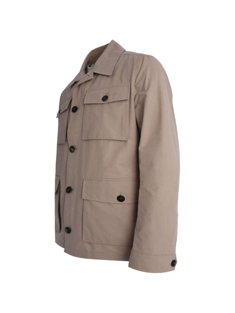 Pal Zileri Jack met zakken en knopen Beige