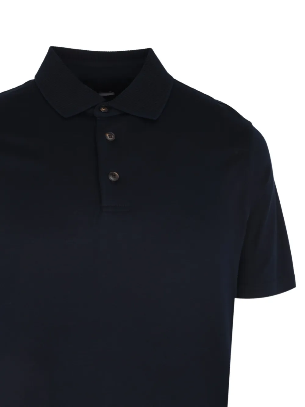 Pal Zileri Poloshirt met knopen Blauw