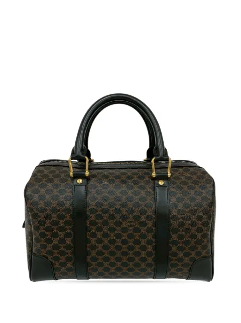 Celine Pre-Owned bolso boston Macadam Coated Canvas 1999