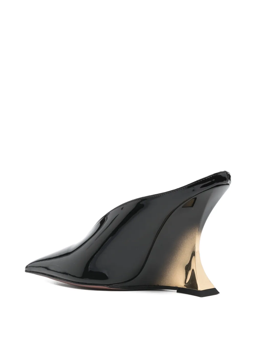 Paris Texas Nina pointed-toe mules Zwart