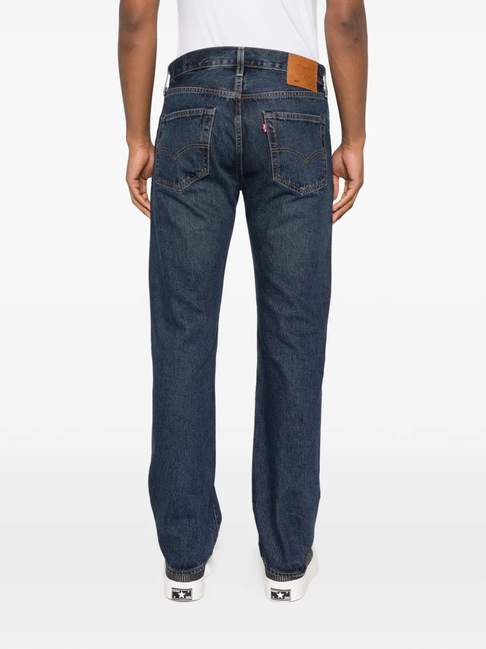 Levi's 501 jeans met knopen Blauw