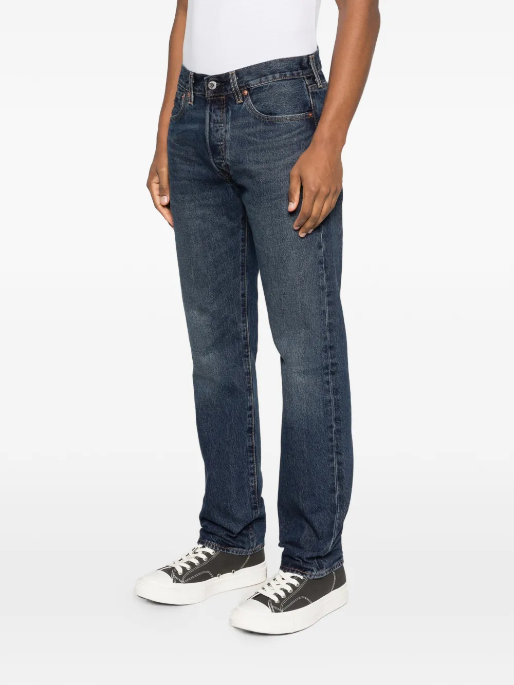 Levi's 501 Buttoned Jeans - Blue 