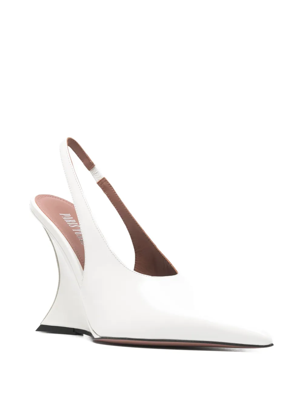 Paris Texas sculpted-heel pumps Wit