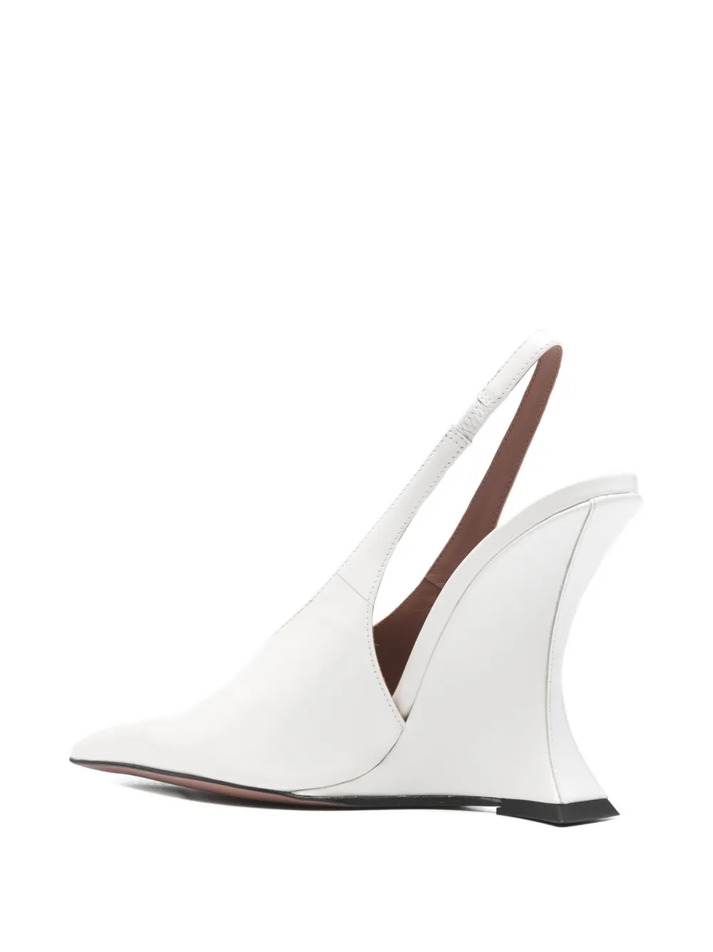 Paris Texas sculpted-heel pumps Wit