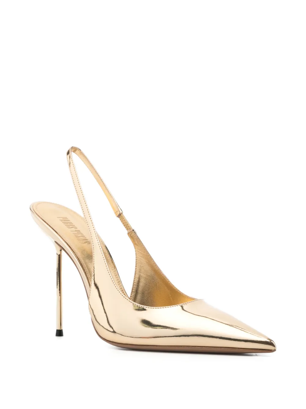Paris Texas slingback heeled pumps Goud
