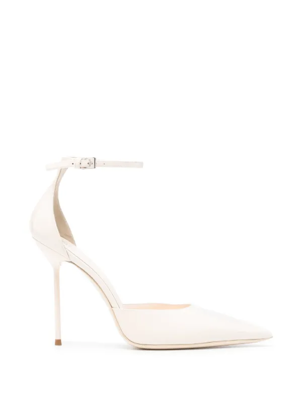 Paris Texas Ankle-strap Pumps in Neutrals