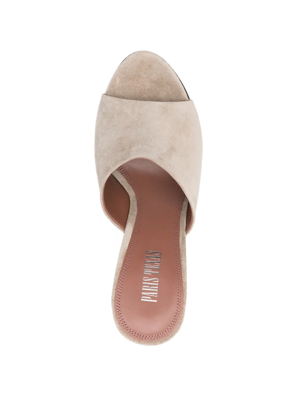 Paris Texas suede mules Beige