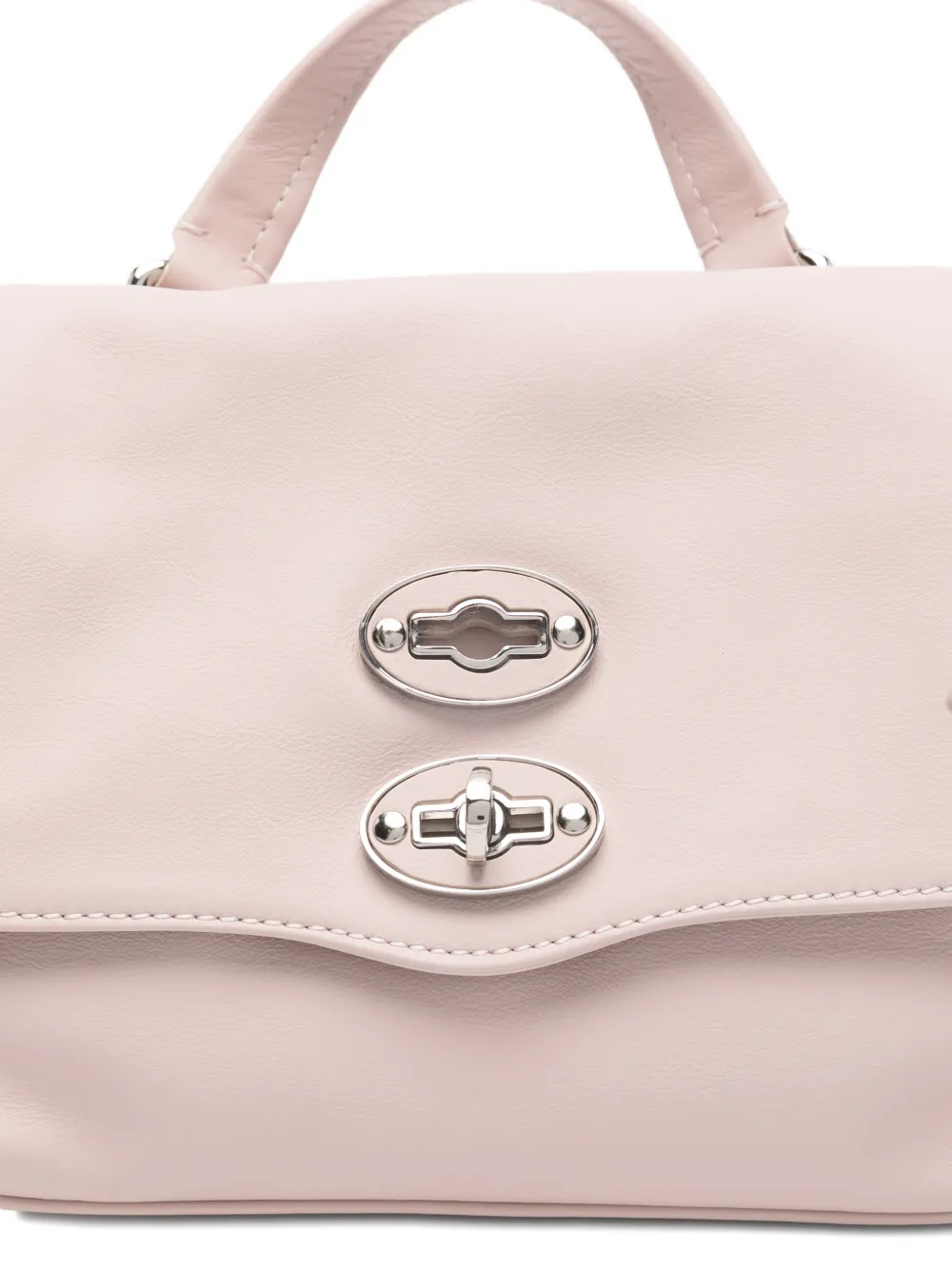 Zanellato Postina shopper met draaislot Roze
