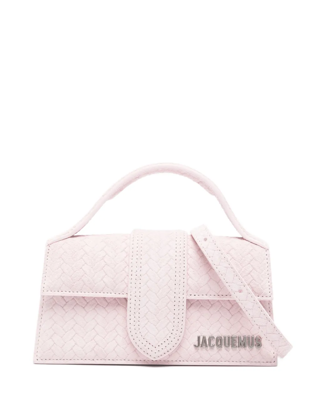 Jacquemus Le Bambino woven mini tote bag - Rosa
