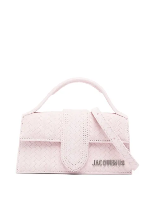 Jacquemus lille vævet Le Bambino tote