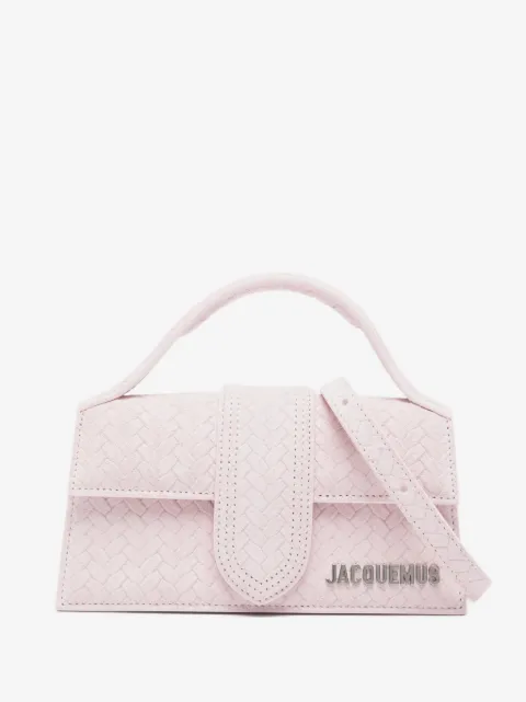 Jacquemus Le Bambino woven mini tote bag