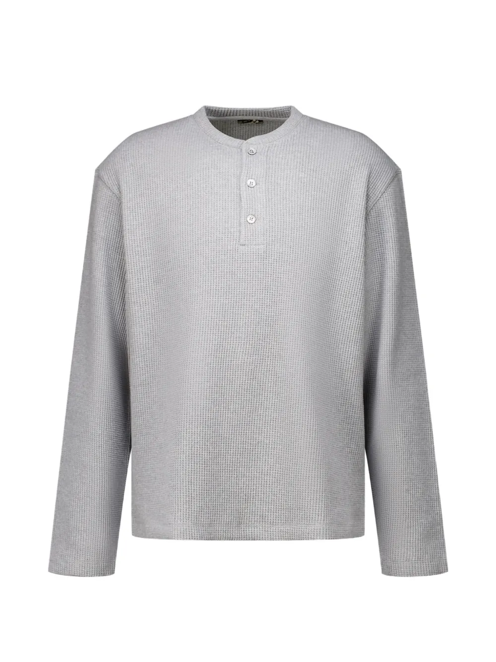 COOR Henry waffle T-shirt - Grigio