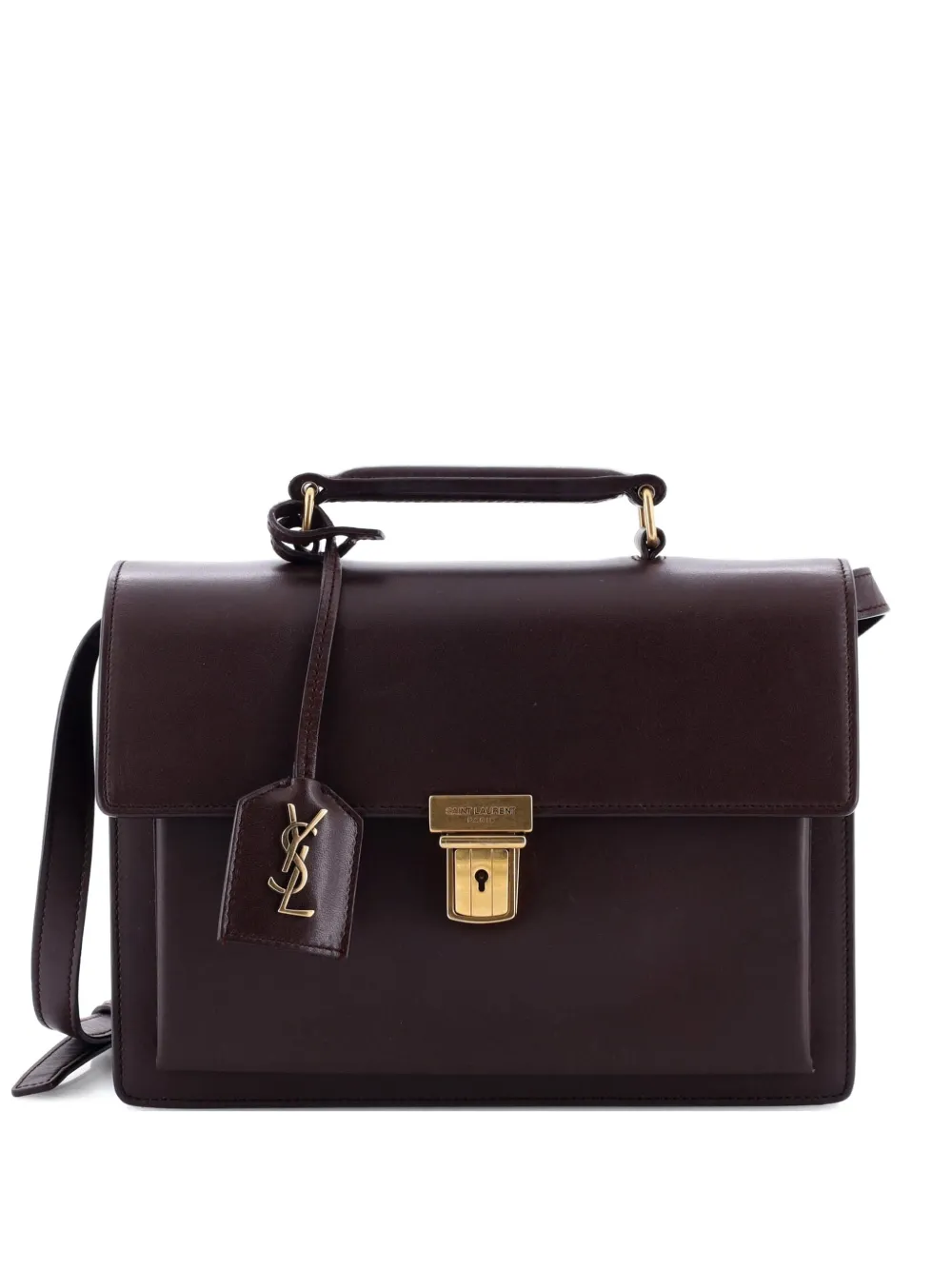 Saint Laurent Pre-Owned High School Satchel Leather Medium crossbody bag - Rot