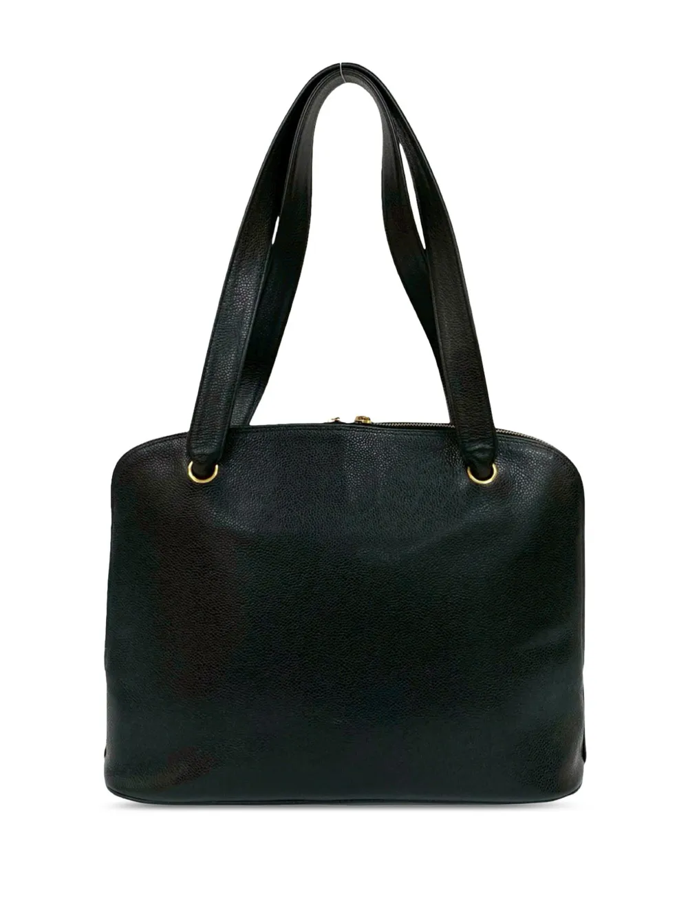 1991-1994 Cc Caviar Two Way Zip Shoulder Bag