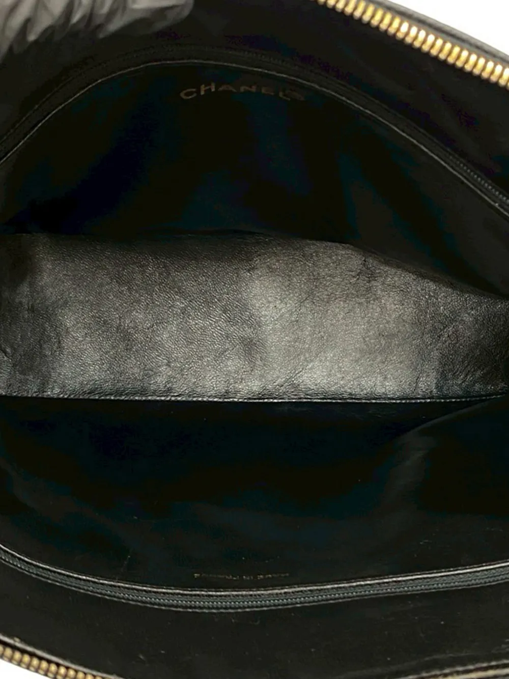 1991-1994 Cc Caviar Two Way Zip Shoulder Bag