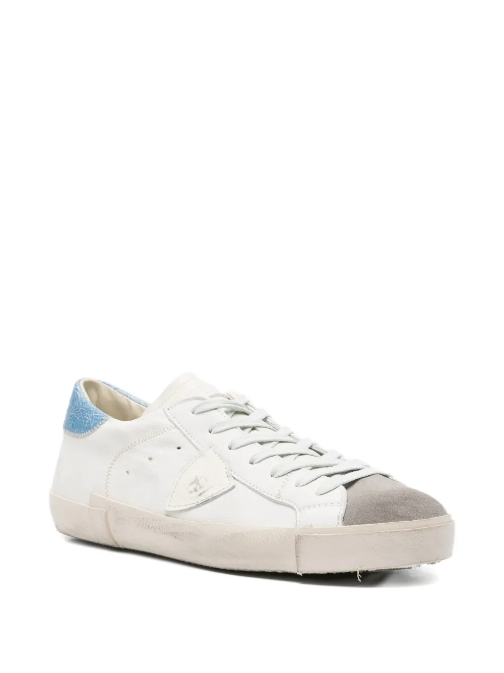 Philippe Model Paris Mixage logo detail sneakers Beige