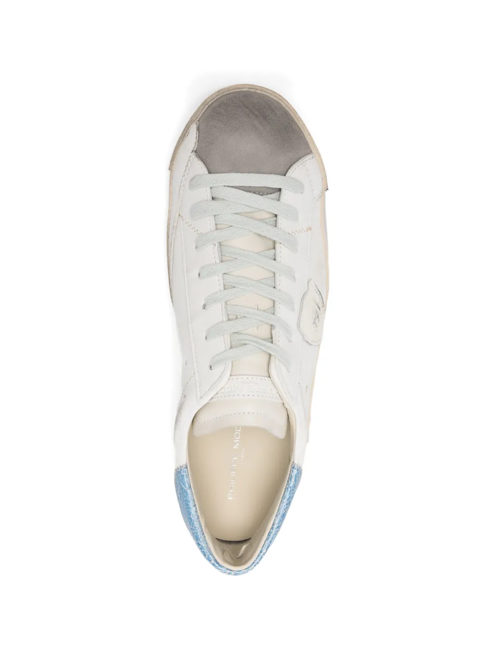 Philippe Model Paris Mixage logo detail sneakers Beige