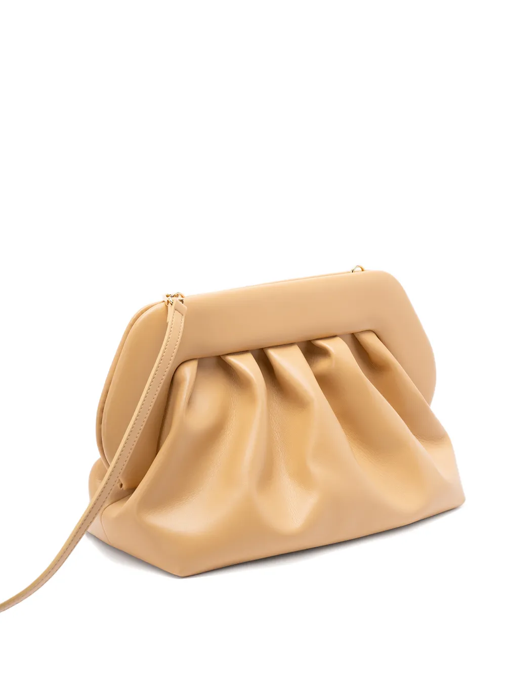  Themoirè Bios Gathered Clutch Bag - Neutrals 