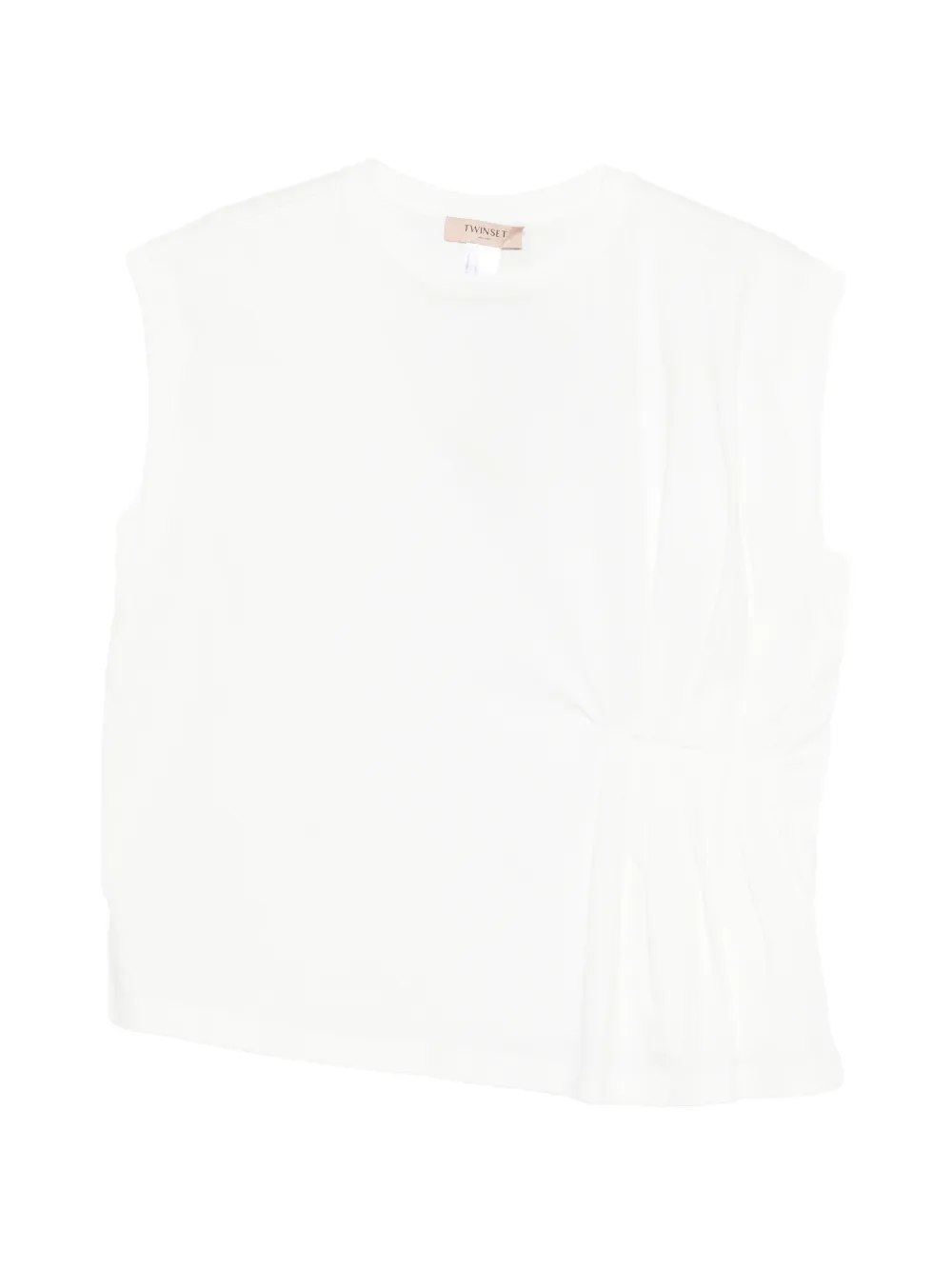TWINSET sleeveless T-shirt - Bianco