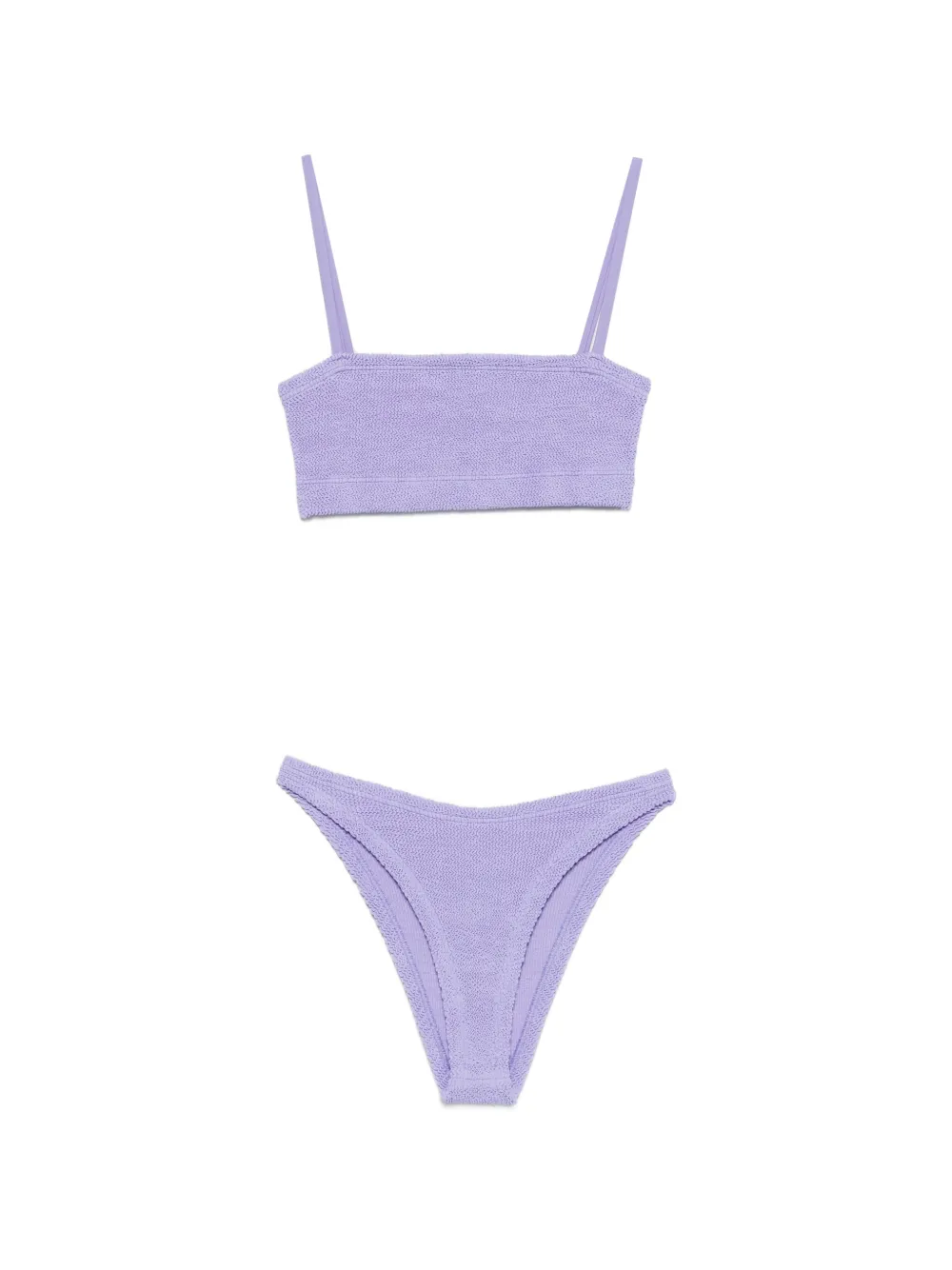 Hunza G square-neck bikini - Viola