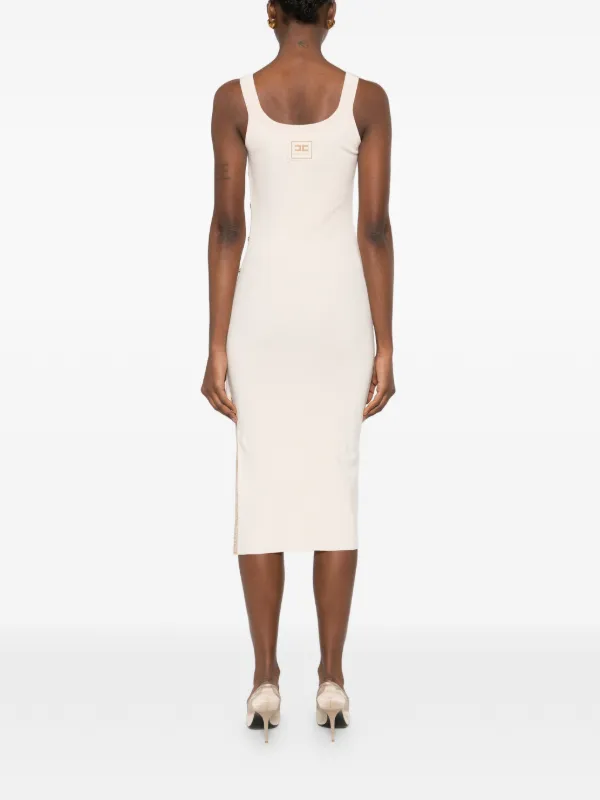 snap front midi dress Lovestitch Women's Light Wash Sleeveless Snap Front Midi Dress