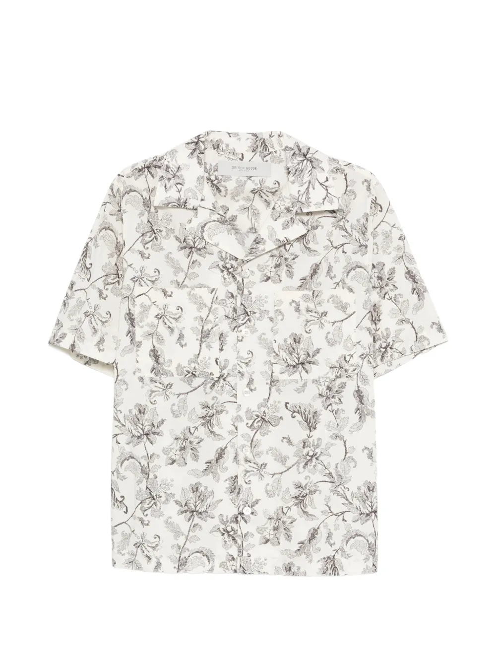 Golden Goose floral-print shirt - Neutrals