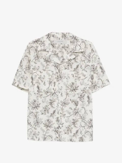 Golden Goose chemise à fleurs