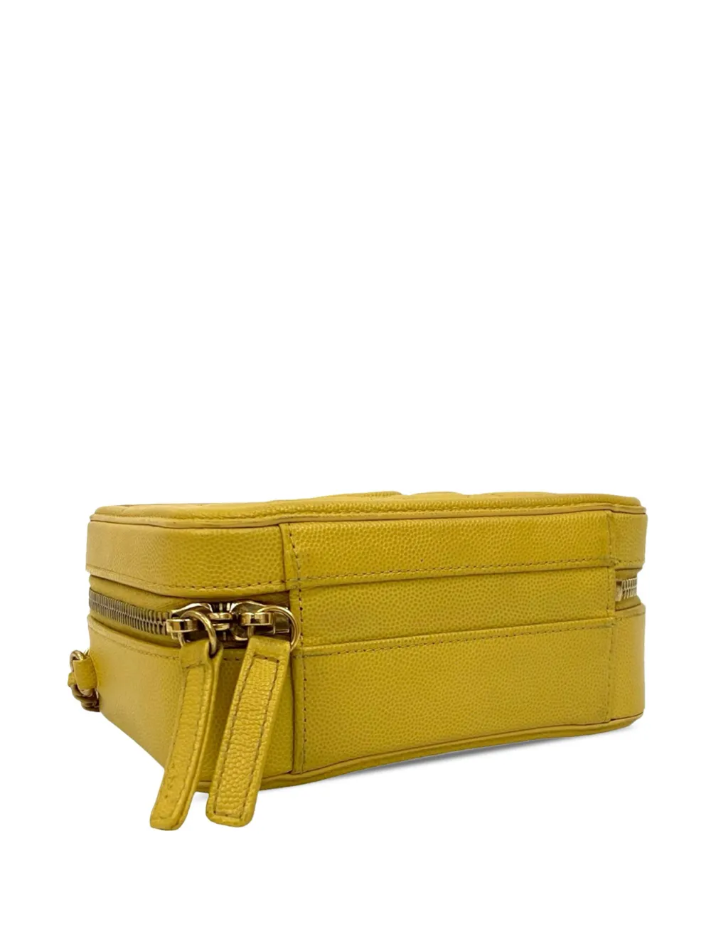 2019 Small Caviar Cc Filigree Vanity Bag Satchel