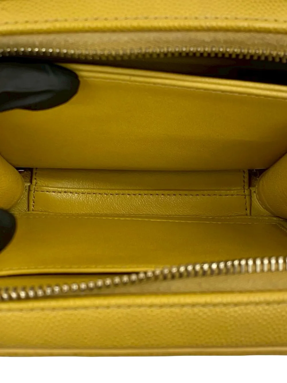2019 Small Caviar Cc Filigree Vanity Bag Satchel