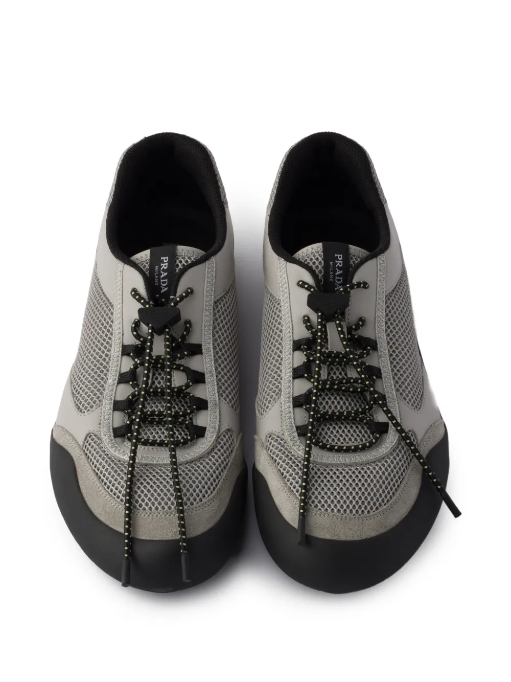 Prada Speedrock sneakers met vlakken Grijs