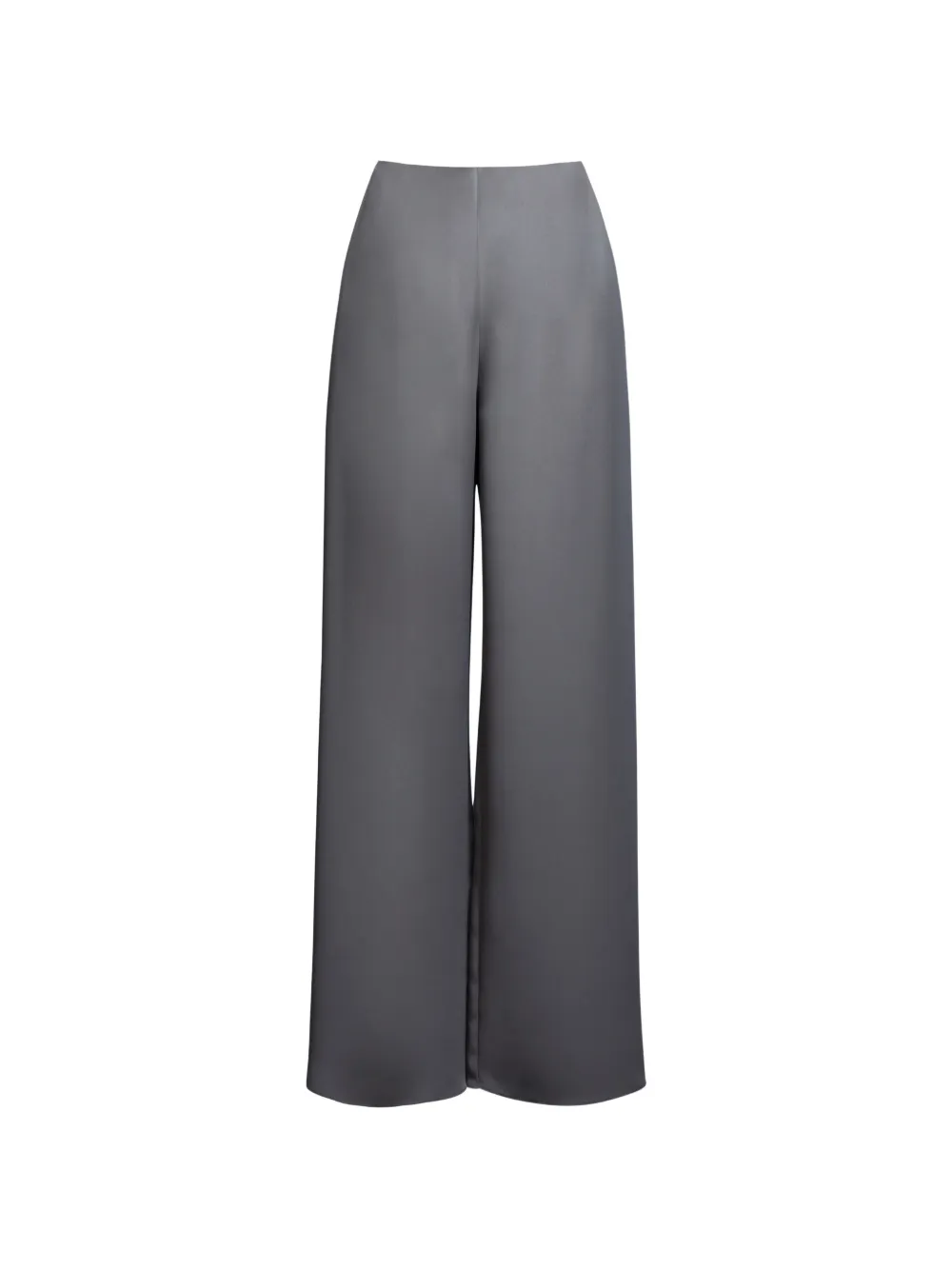 AZEEZA Emory satin trousers - Grigio