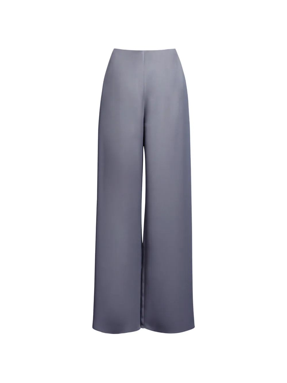 AZEEZA Emory satin trousers - Grigio
