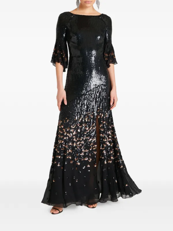 Temperley London - Celestial Dress - Black - UK16
