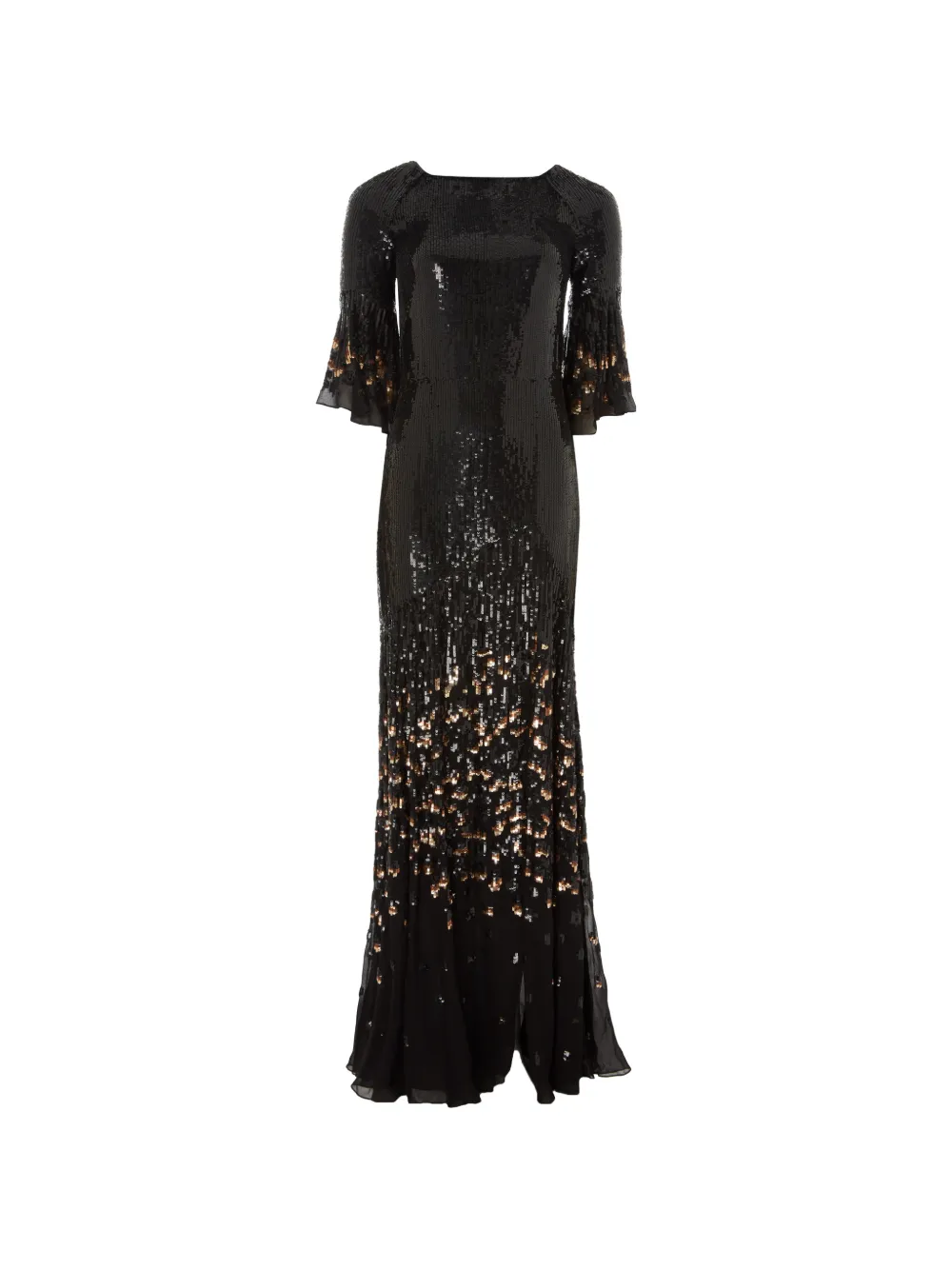 Temperley London Celestial sequin-embellished maxidress - Schwarz