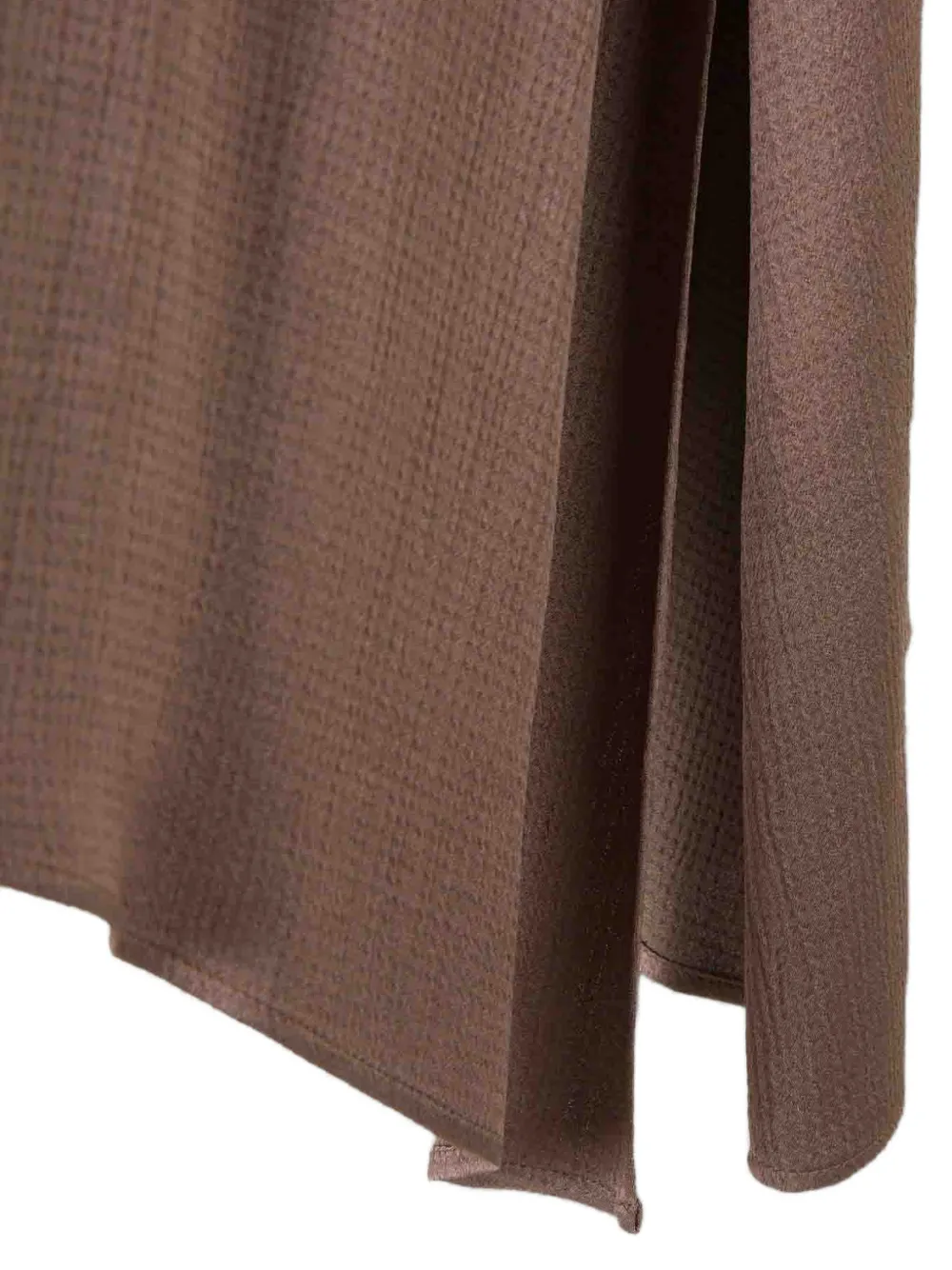 Asymmetric-Hem Midi Skirt